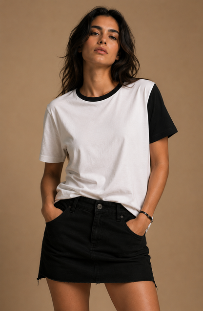 Not So Basic Unisex White Tee