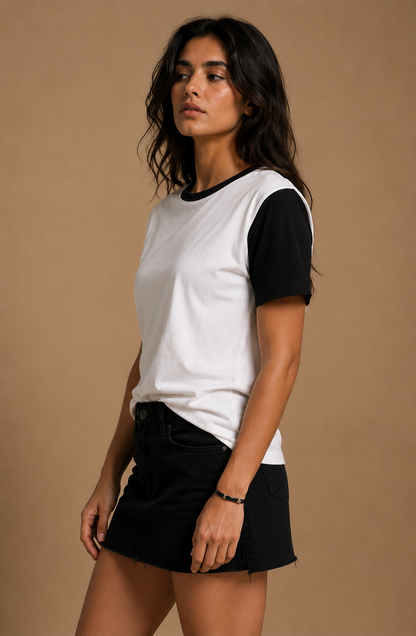 Not So Basic Unisex White Tee