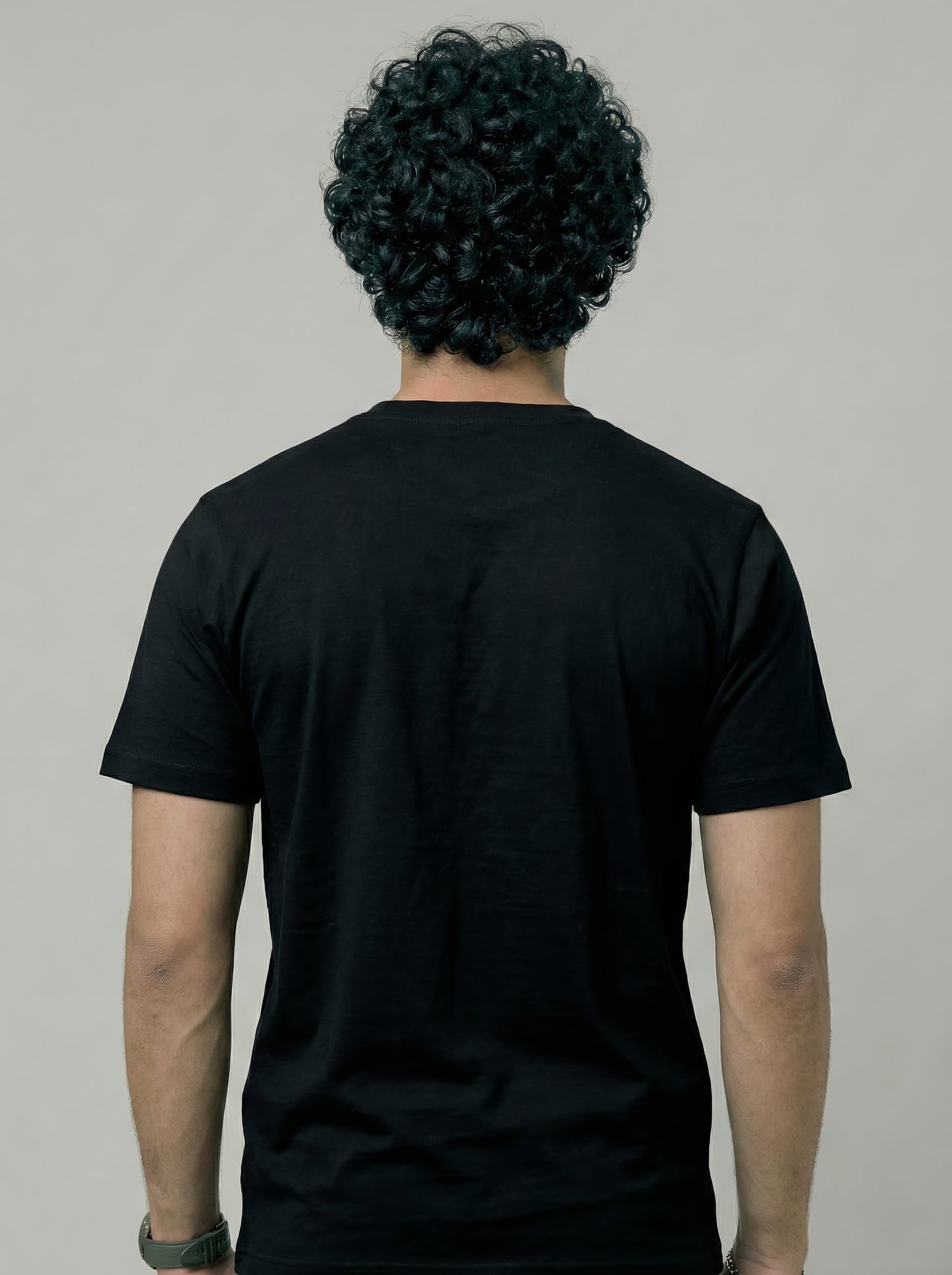 Black Crew Neck Tshirt