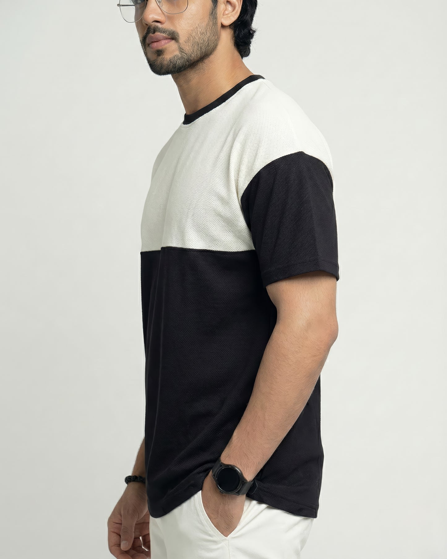 Monochrome Crew Neck Tshirt