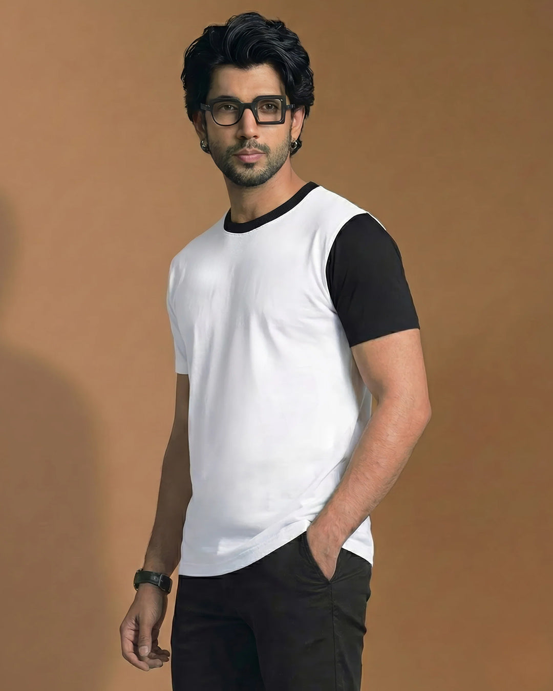 Not So Basic Slim Fit White Tshirt