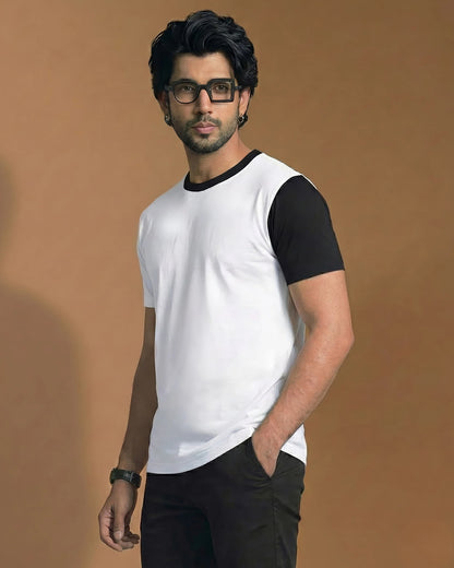 Not So Basic Slim Fit White Tshirt