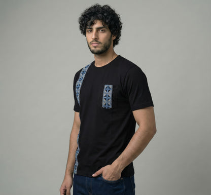 Black Crew Neck Tshirt