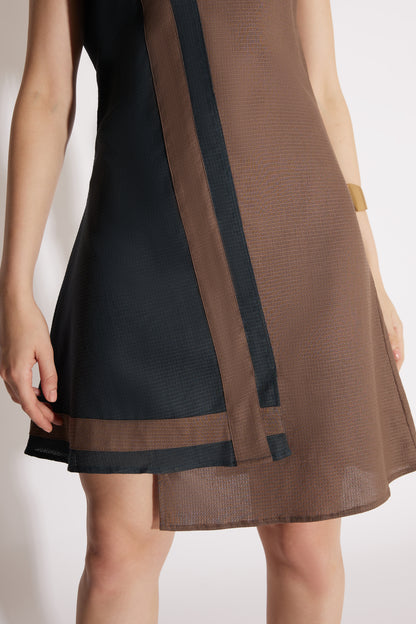 Asymmetric Workwear Dress