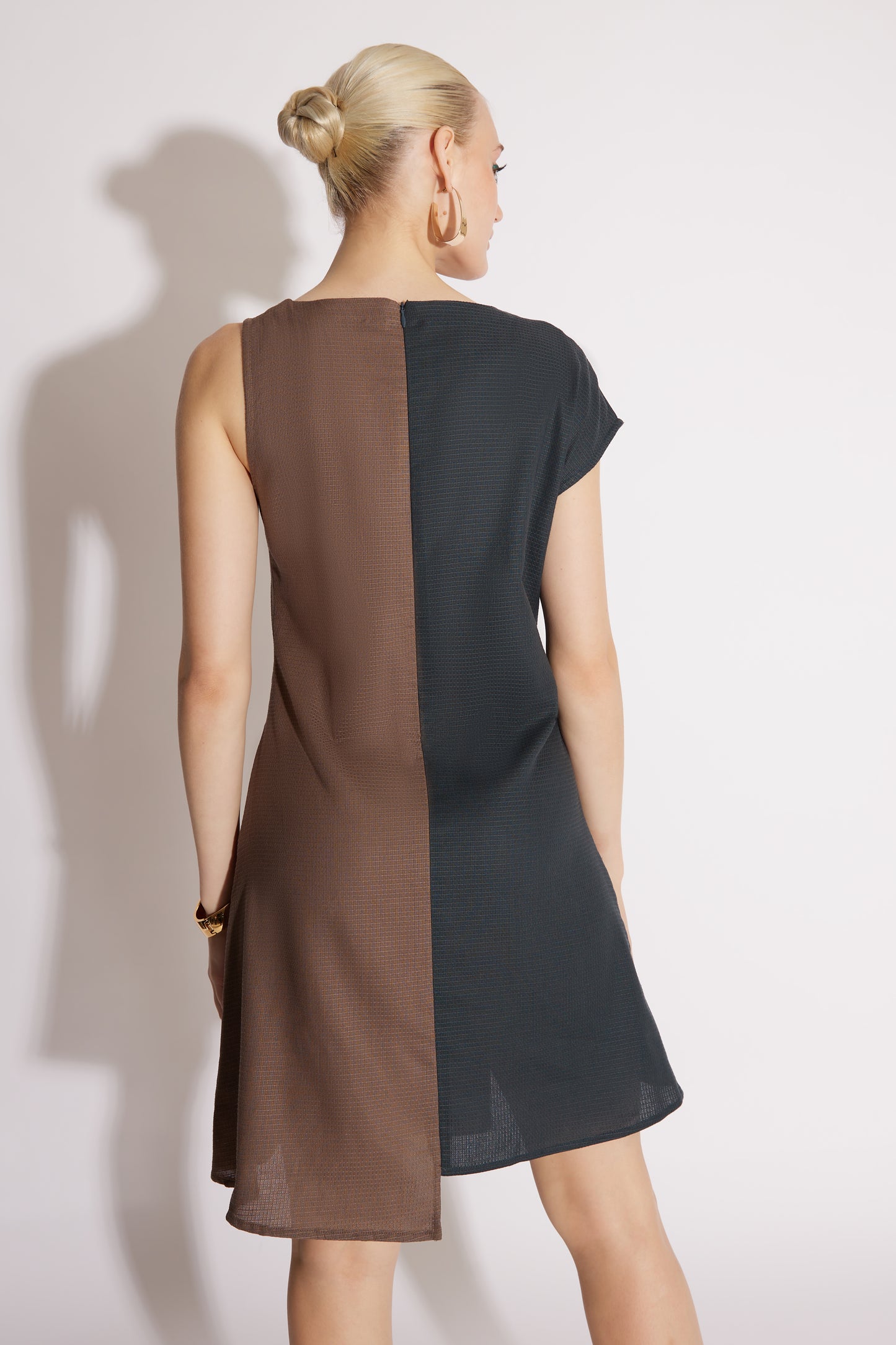 Asymmetric Workwear Dress