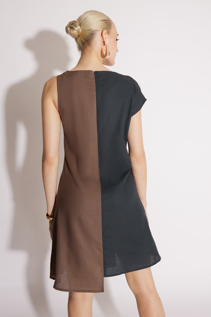 Asymmetric Workwear Dress