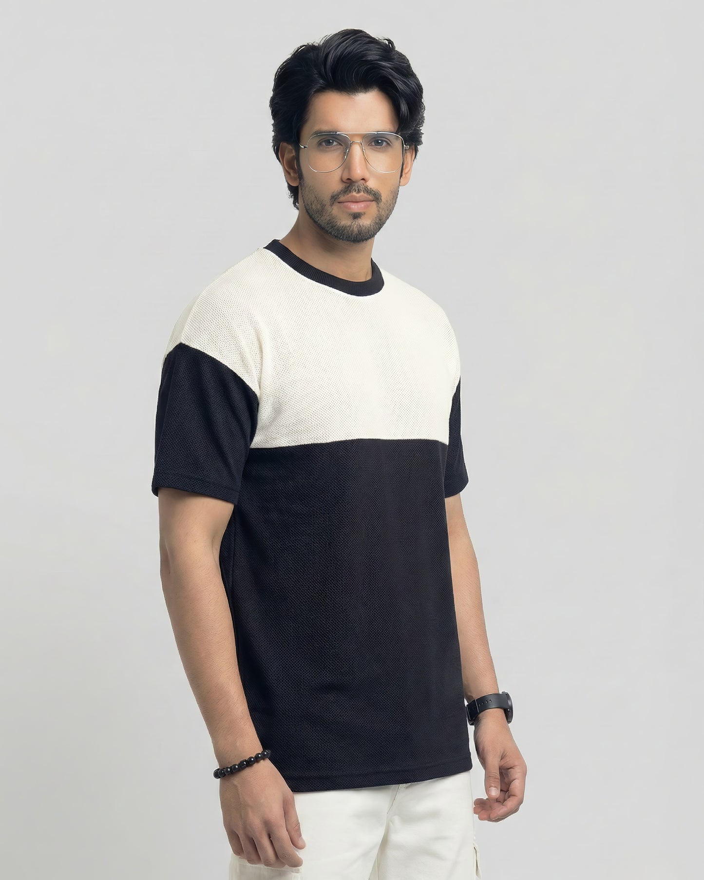 Monochrome Crew Neck Tshirt
