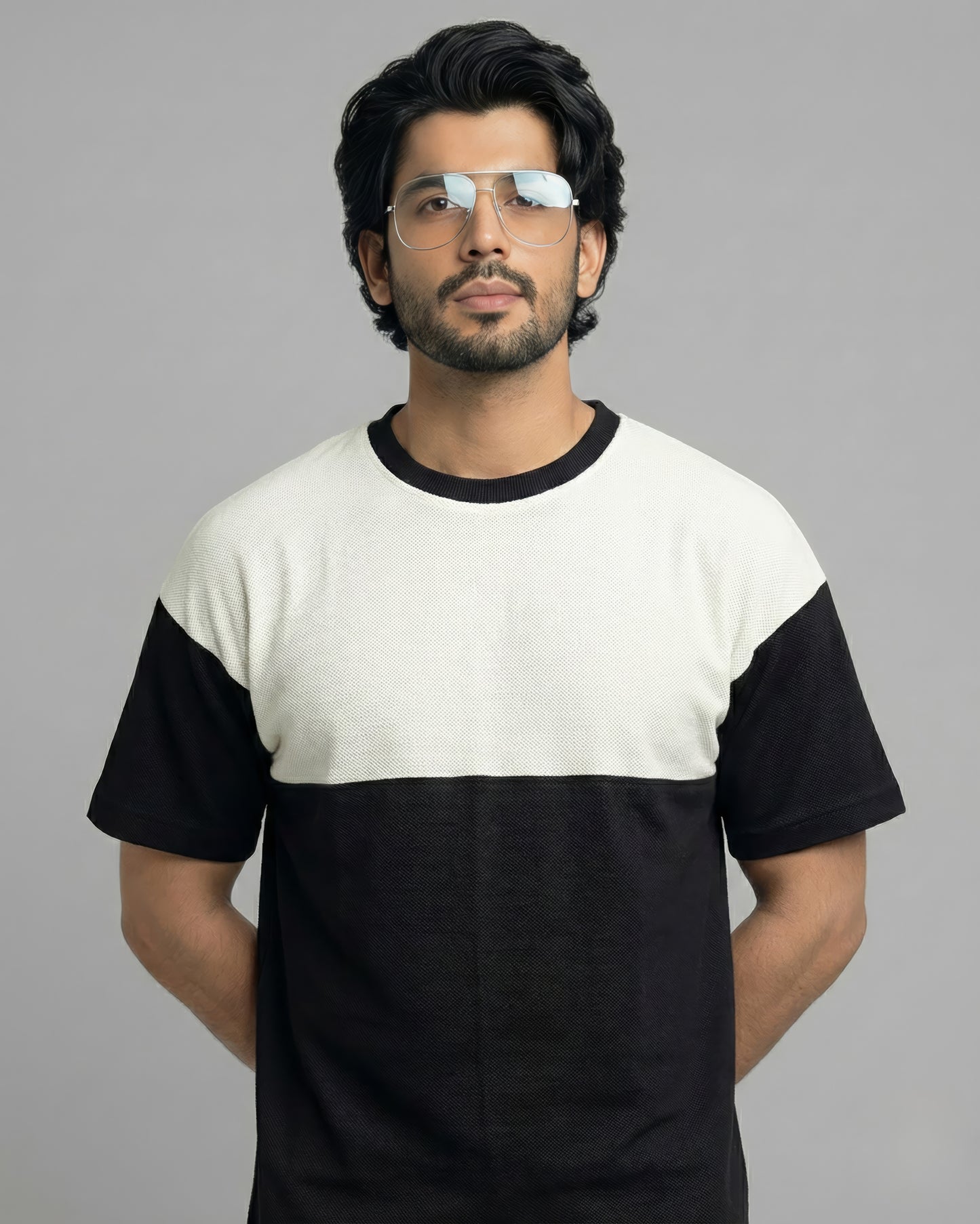 Monochrome Crew Neck Tshirt
