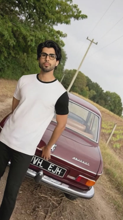 Not So Basic Slim Fit White Tshirt