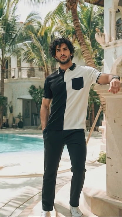 Yin Yang  Comfort Fit Polo Tshirt